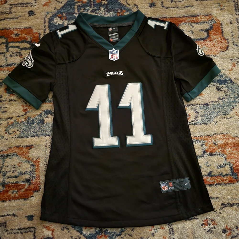 NFL Eagles On Field Wentz Jersey